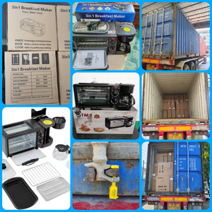 Hỗ trợ OEM tự động đa chức năng hộ gia đình 3 trong một Lò đa chức năng 9L 3 trong 1 ăn sáng Maker - Product Image 6