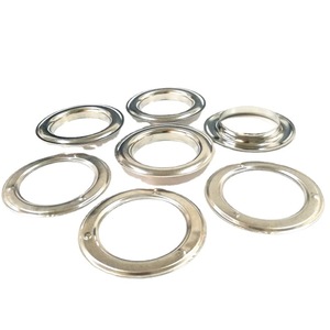 Anelli in Metallo per <span class=keywords><strong>Tende</strong></span> <span class=keywords><strong>da</strong></span> <span class=keywords><strong>Sole</strong></span> e Teli Impermeabili, Diametro Interno 40mm, Diametro Esterno 60mm, Altezza 8mm, Grandi <span class=keywords><strong>Occhielli</strong></span> per <span class=keywords><strong>Tende</strong></span> - Product Image 5