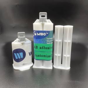 WBG Etiqueta Personalizada, Cartucho de Silicona, Pegamento Adhesivo AB, Jeringa, Ámbar, Luz, Paquete, 5G, 10g, 15g - Product Image 3