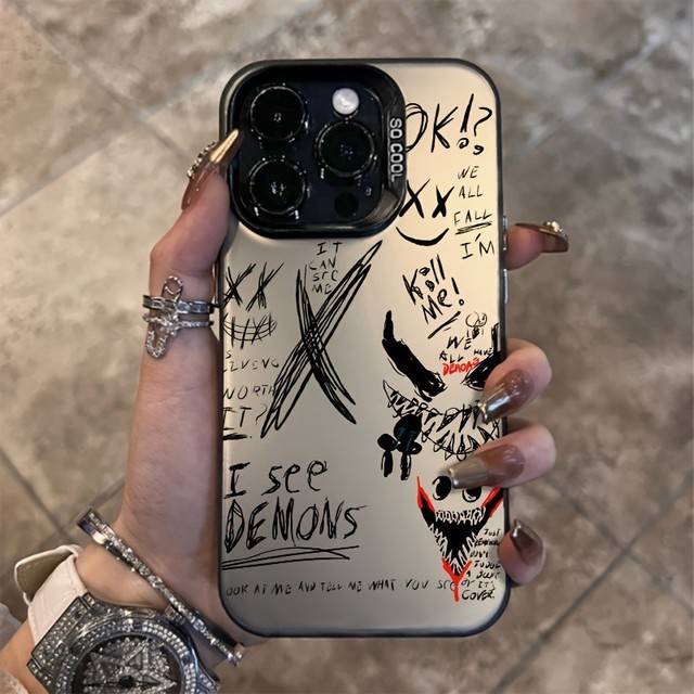 Stylish Hard Plastic Mobile Phone Protective Case for iphone 17 Air 16 15 14 13 12 Pro Max Shockproof Back Cover