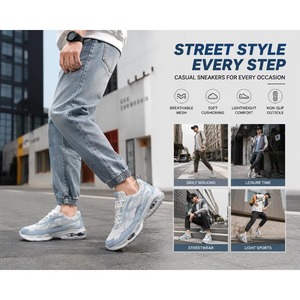 Zapatillas Deportivas Casuales para Hombre, Transpirables, Ligeras, para Correr, Caminar, Estilo Urbano - Product Image 4