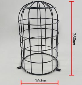 Détecteur de fumée Anti-Collision Metal Cover Round Lamp <span class=keywords><strong>Guard</strong></span> Plafonnier Crash-Proof Wire Mesh Shield Personnalisable - Product Image 2