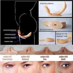 Pantalones con Vagina Artificial de Silicona Realista y Nalgas para Crossdressing de Hombre a Mujer Transgénero - Product Image 5