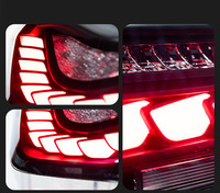 Feux arrière LED 36W à effet écailles de dragon LKS pour BMW Série 3 F30/F35 (2013-2018) – Feux de freinage/clignotants haute luminosité