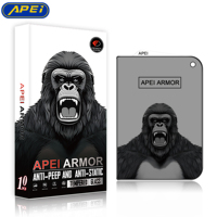 Protection d'écran de confidentialité APEI ARMOR de haute qualité pour iPhone Duo/17 18 Pro Max Air Gorilla, film protecteur antistatique et anti-espion