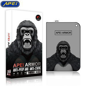 Protection d'écran de confidentialité APEI ARMOR de haute qualité pour iPhone Duo/17 18 Pro Max Air Gorilla, <span class=keywords><strong>film</strong></span> protecteur antistatique et anti-espion - Product Image 1