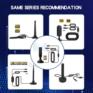 Antena de TV de Nuevo Diseño, Antena Interior y Exterior, Antena HDTV, Antena de Televisión DVB-T, Antena de TV Digital HD - Product Image 2