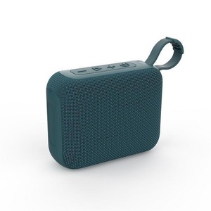 רמקול בלוטות' נייד מיני אופנתי 5W עם בס, רדיו FM, תמיכה ב-TF ו-USB, כיסוי בד ורצועה. - Product Image 4