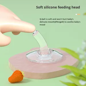 Baby Silicone frutta Dispenser medicina Dispenser siringa orale con ciuccio testa pediatri testati - Product Image 4