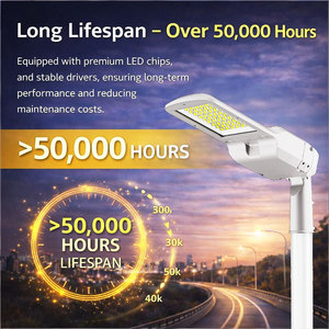 Lampadaire LED 150W pour l'éclairage routier municipal, IP66, 170lm/W, AC, lampe de rue extérieure, UKCA, économie d'énergie - Product Image 4