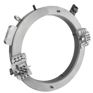 Machine à chanfreiner les tuyaux en acier OCE715 à grand diamètre, coupe-tuyaux à montage externe pour tubes de 22 à 28 pouces - Product Image 4
