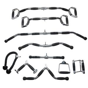 Machine à câble de haute qualité poignée d'entraînement arrière intégrée accessoire de gymnastique sous la traction en forme de V barre de presse vers le bas - Product Image 4