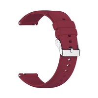 Bracelet de montre universel à libération rapide en silicone, bracelet de remplacement sport 18mm 20mm 22mm, vente en gros OEM