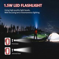 Radio portable solaire à manivelle avec LED, prévisions météo FM/AM et lampe torche multicolore pour le camping en extérieur