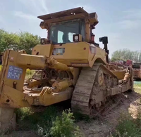 Bulldozer sur chenilles d'occasion C-ATD8T, année 2012, 347 CV, lame semi-U, bulldozer robuste pour les projets de construction routière et minière