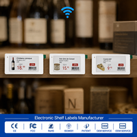 LEEKA Étiquette électronique automatique ESL, changement de prix intelligent, étiquette de prix numérique, système ESL pour supermarché, affichage E Ink, étiquette de rayon électronique
