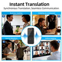 Traducteur vocal intelligent AI à écran tactile, 160 langues, interprétation simultanée, en ligne/hors ligne, WiFi 4G, portable, Android # T20