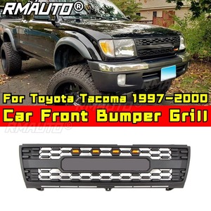 Grille de pare-chocs avant de voiture, grilles de course, calandre pour Toyota Tacoma 1997-2000, kit carrosserie, accessoires automobiles - Product Image 2