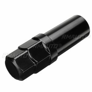 Black 7 Sided Spline Driver Wheel Tuner Lug <b>Nut</b> Key <b>Locking</b> Lock Socket <b>Removal</b> <b>Tool</b> - Product Image 3