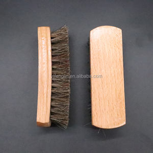 Spazzola per scarpe con manico in legno di alta qualità, - Product Image 5