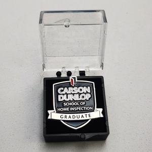 Fabricante de China, venta al por mayor, diseño de Metal, insignias de logotipo de su propia empresa, solapa de aleación de Zinc personalizada, Pin de esmalte duro estampado suave - Product Image 2