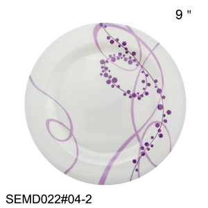 Sebest nhà máy bền 2025 nóng Bán thiết kế mới đồ ăn Ramen melamine Bát Tấm đặt Bộ đồ ăn bằng nhựa LFGB chứng nhận - Product Image 3