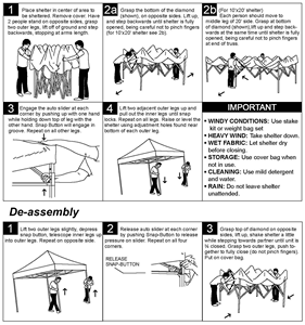 خيمة إعلانية خارجية مخصصة مقاومة للماء بإطار فولاذي قوي 40 مم مع طباعة حرارية - Product Image 6