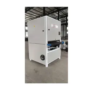 Metal Sheet Brush Deburring Machine abrasive belt flat polishing machine rust removal and trimming machine