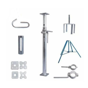 Étai de construction réglable en acier pour échafaudage, poteau de support en acier de haute qualité, prix usine - Product Image 1