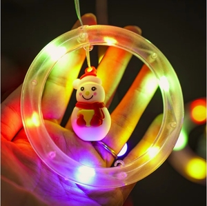 <strong>Christmas</strong> <strong>Curtain</strong> String Lights 3m Custom Logo Decorative Lighting USB Powered with 8 Modes - Product Image 1