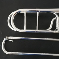High Grade Bb/F Professional Tenor Trombone Brass Instruments with Good case