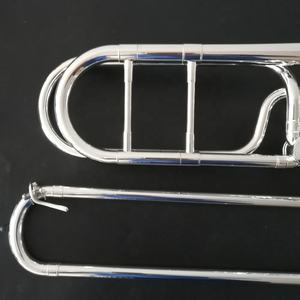 Instruments de <span class=keywords><strong>cuivre</strong></span> pour <span class=keywords><strong>trombone</strong></span> ténor professionnel Bb/F de haute qualité avec bon étui - Product Image 3