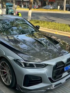 Capot de <span class=keywords><strong>moteur</strong></span> en fibre de carbone véritable de haute qualité pour BMW Série 4 I4 G22/G26, capot amélioré de style N - Product Image 5