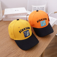 Gran oferta, gorra de béisbol personalizada para niños con dibujos animados de dinosaurio, gorra para bebé, sombrero para el sol para viajes al aire libre