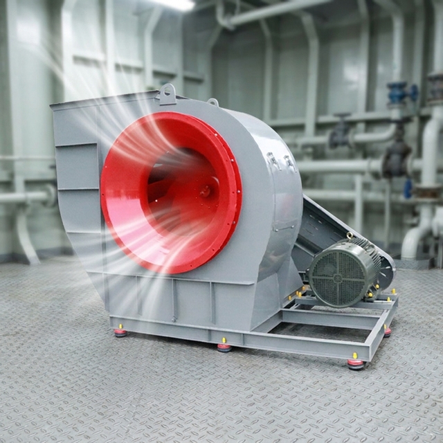Three-Phase 380V Carbon Steel Centrifugal Fan for Marine Ventilation