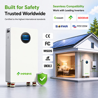 Batterie LiFePO4 pleine gamme 16 kWh 48 V 51,2 V Lithium 16 kWh 32 kWh 40 kWh Système de stockage d'énergie solaire domestique Solution tout-en-un