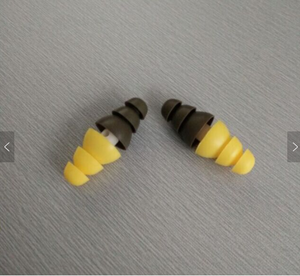 Tapones para los Oídos DF Hunting Combat de Silicona con Doble Punta para Protección Auditiva, con Filtro de Reducción de Ruido Peligroso - Product Image 2