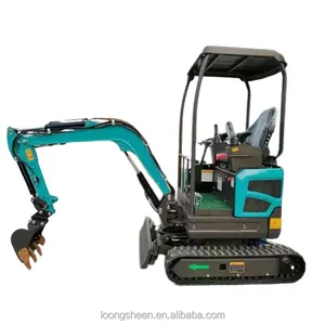 Full Hydraulic Joystick Swing Boom 2 Ton Remote Control Bulldozer Blade China New Mini Excavator Digger Machines