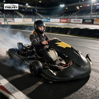 Karting de Gasolina Comercial de 225cc y 4 Tiempos de Alto Rendimiento con Freno de Disco Hidráulico para Pista, Certificado CE
