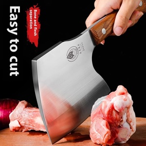 Hacha de cuchillero para cortar huesos, cuchillo de carnicero grueso para deshuesar y picar huesos - Product Image 1