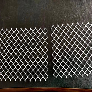 חורים בצורת יהלומים דקורטיביים השטוחים אלומיניום מורחבת רשת מתכת לתקרה וחזיתות - Product Image 5