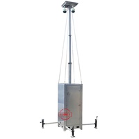 Steady Operation Surveillance 5G WiFi Security Camera CCTV Cuboid IP65 Waterproof Wind Resistance Level 8 Cold Dip Galvanized