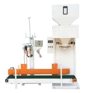 ST-60W Automatic Packing Machine for Forage Rice Corn Grain Fodder Plastic Granule Powder Sub Packing 60KG Packaging Machine