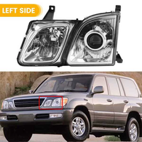 Ensemble de phares LED pour Lexus LX470 1998-2007, remplacement de phares avant, projecteur, lentille en cristal, étanche, éclairage automobile