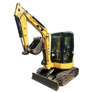 Excavatrices Caterpillar 303 d'occasion haute performance, mini-excavatrices 3T d'occasion avec accessoire de pouce, machines hydrauliques - Product Image 1