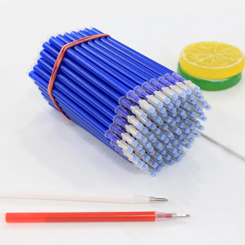 Fabrika satmak stok yüksek sıcaklık tekstil işaretleyici silinebilir işaretleme kalemi dolum ısı silinebilir kalem dikiş kapitone için dolum