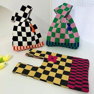 Bolso de Mano Tejido de Moda 2023, Bolso Tote Estampado, Bolso Tote Personalizado de Pequeña Capacidad - Product Image 2