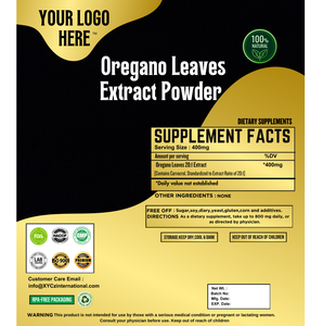 Poudre d'extrait de feuille d'origan biologique naturel pur en gros 10:1 20:1 50:1 concentré cultivé sauvage directement d'Inde - Product Image 2