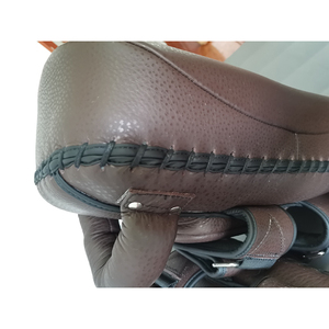 Almohadillas de cuero auténtico para <span class=keywords><strong>entrenamiento</strong></span> de artes marciales, cuero genuino para ganado, boxeo, Muay thai - Product Image 6