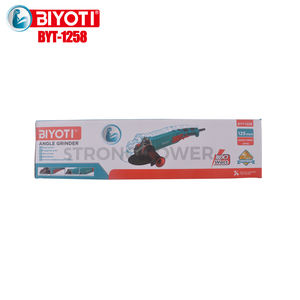 מטחנה זוויתית מקצועית בעלת מהירות משתנה 125 מ\\\"מ, כלי עבודה חשמליים בעלי עוצמה גבוהה לליטוש וחיתוך מתכת - Product Image 2